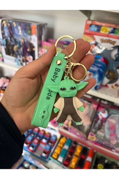 EyER Shoping Κρέμα μπρελόκ Baby Yoda υψηλής ποιότητας