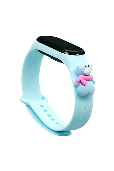 Xiaomi Curea Xiaomi Mi Band 6 - Mi Band 5 Sarbatori de CrÄƒciun Urs Albastru