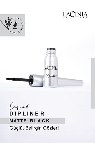 Lacinia Matte Black Dipliner 4 ml