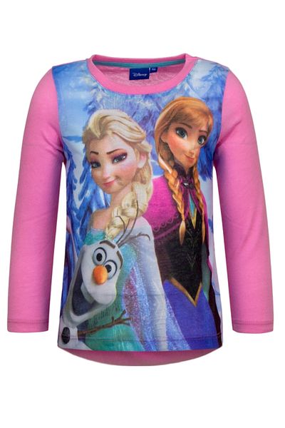 Frozen Frozen long sleeve t-shirt, Pink, 8 years