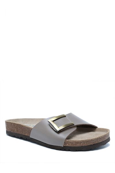 Kifidis K10280DK Kifidis Soft Step شبشب جلد الفلين للنساء 36-41 جلد المنك الداكن