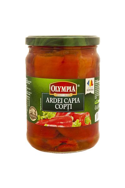 Olympia Baked capsicum peppers, Olympia, 680 g