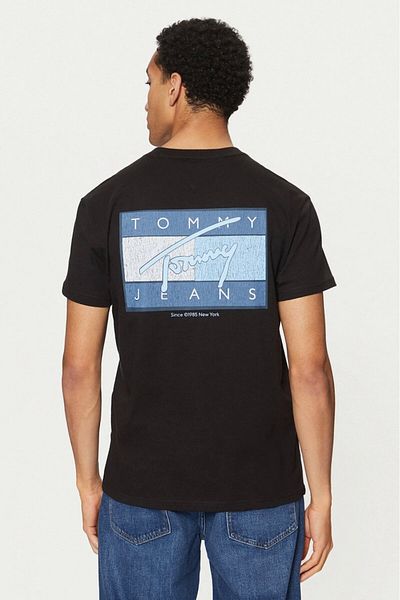 Tommy Jeans Tricou barbati Tommy Jeans Flag DM0DM21108