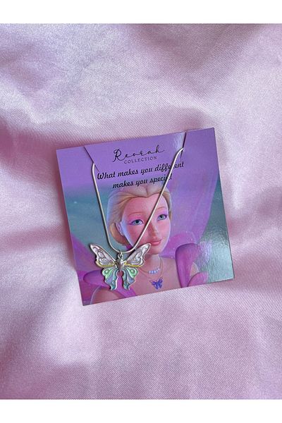Reorah Collection Pastel Elina Necklace-silver Plated