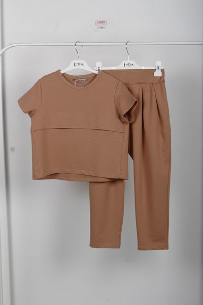 incity Girl's 2 Piece Plain Stylish Suit