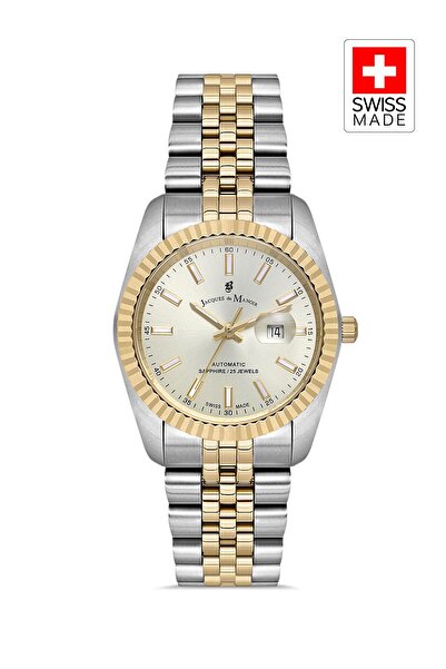 JACQUES DU MANOIR INSPIRATION JWL04103 (Sellita SW100, 25 Jewels Otomatik Mekanizmalı, Swiss Made) Kadın Kol Saati
