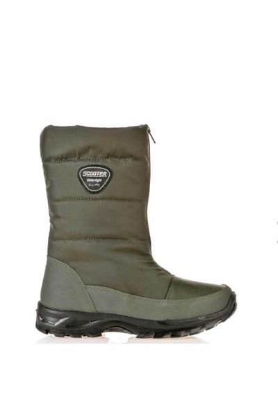 Scooter Z7447Th Khaki Women's Watertight Snow Boots