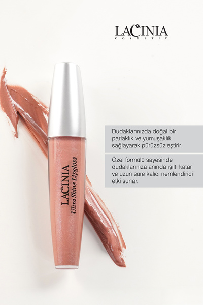 Lacinia Nude Ultra Shine Lipgloss