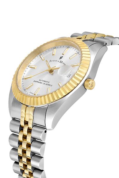 JACQUES DU MANOIR Inspiration Jwg04209 (Sellita Sw200-1, 26 Jewels Automatic Mechanism, Swiss Made) Men's Wristwatch