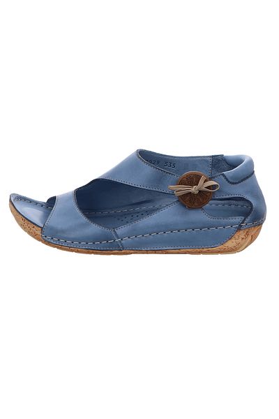 İNZE AYAKKABI Genuine Leather Sandals Model Name: Calma