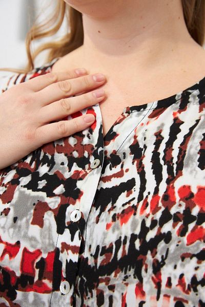 RMG Batik Patterned Large Size Blouse