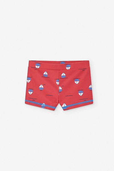 LOSAN Sail Pattern Quick Drying Stretchy Comfortable for Sea and Pool Comfortable Boys Swimwear