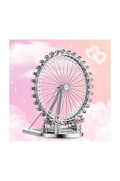 ROKR Puzzle 3D Piececool, London Eye, Metal, 141 pieces