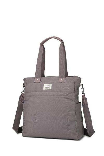 SMART BAGS Smartbags Canvas Fabric Women's Shoulder Bag 2022-1309 Damson