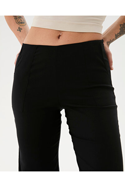 Ayma Active Siyah Flare Pensli Pantolon