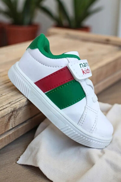 Nano 784 Bele, lagane, udobne sportske cipele za dečake za svakodnevnu upotrebu