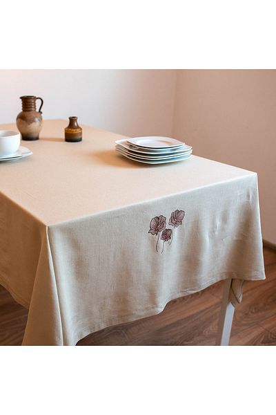 Homelux Fata de masa 130X170 Cm 50% In 40% Bumbac Bej