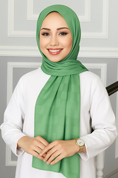 mim eşarp Emproyal Silver Jakar з візерунком Dama Шаль 75x190 см