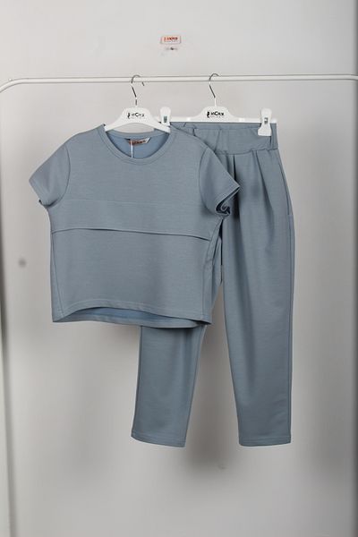 incity Girl's 2 Piece Plain Stylish Suit
