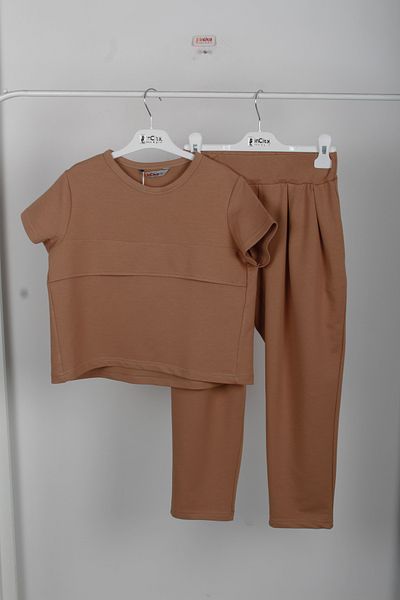 incity Girl's 2 Piece Plain Stylish Suit