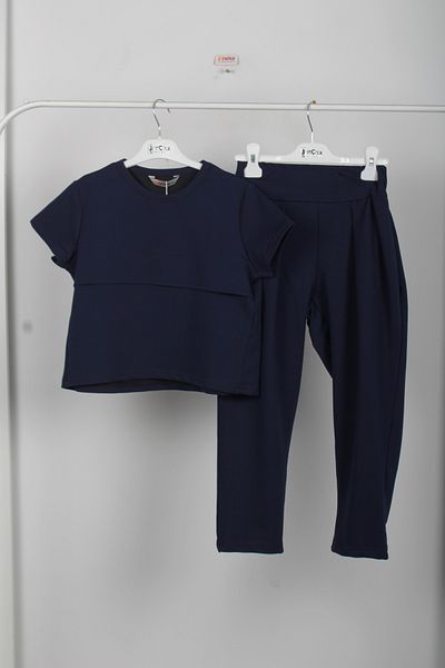 incity Girl's 2 Piece Plain Stylish Suit