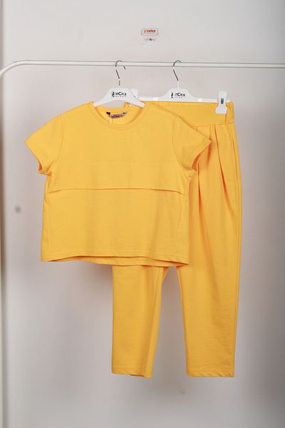 incity Girl's 2 Piece Plain Stylish Suit