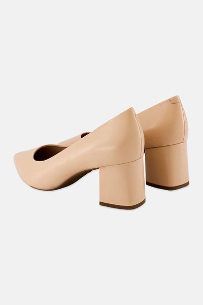 Geox Women Slip On Pumps, Beige