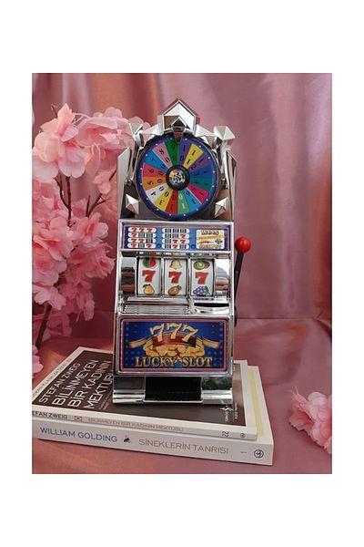 XTRIKE ME 🎰   Lucky Slot Wheel Slot Machine – 27×11 cm Fun Table Toy