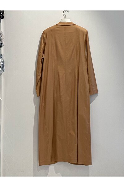 Kayra Double Breasted Collar Button Closure Large Size Cap