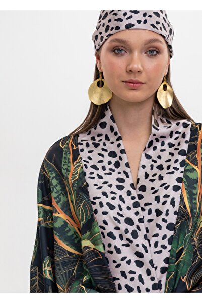 Mayovera Beach Dress - Tiger Pattern Kimono