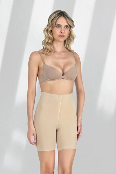 Fabony Laser Cut Silicone Banded Shorts Corset 2060B