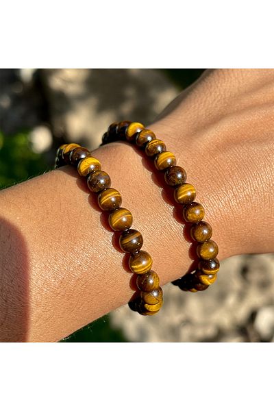 ttasdevri Tiger Eye Natural Stone Bracelet High Quality and Fashionable