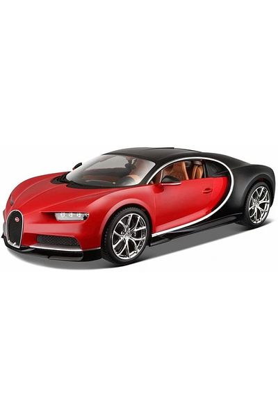 Burago Nessiworld B 1:18 Bugatti Chiron Red Model Car