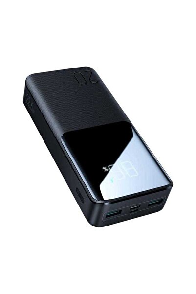 Joyroom Baterie externa portabila Joyroom JR-QP192 20000 mAh 22.5W 4 Porturi Display LED Cablu USB-C inclus