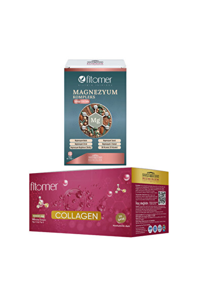 Fitomer Kolajen & Magnezyum Takviye Seti (30 Saşe + 60 Kapsül)