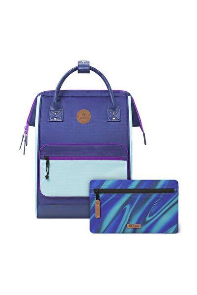 Cabaia Sırt Çantası Adventurer Bethelem Medıum Multıco Navy M Açık Mavi-Lacivert