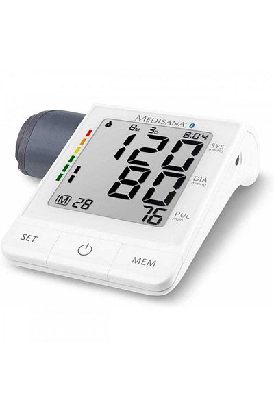 medisana Medisana BU 530 upper arm blood pressure monitor 51174 Digital display 2 x 120 memory entries Oscillometric White