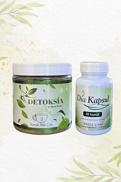 detoksia Çay 60 Günlük 45 Kapsül X 2 Set