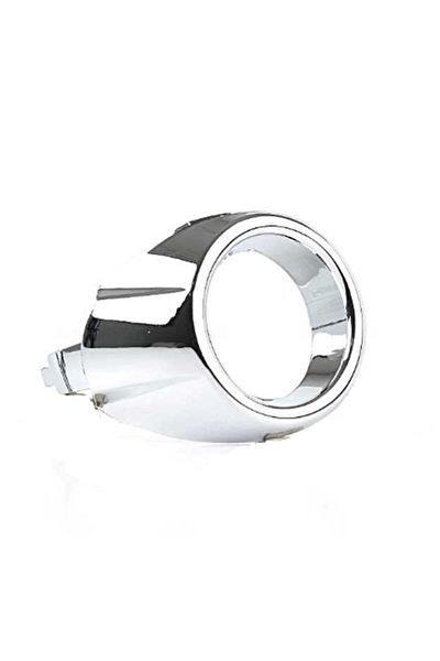 FASE Fiesta Fog Light Frame Nickel Plated Right -r- 2009-2013