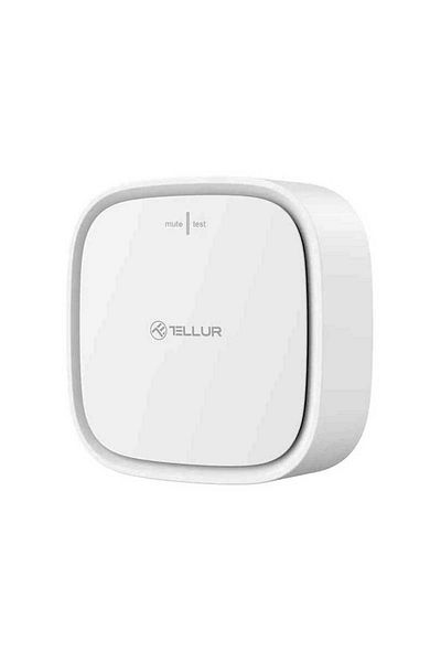 TELLUR Senzor de gaz Tellur WiFi TLL331291 Smart DC12V 1A Alb