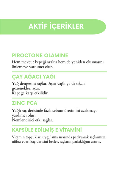 GOOGLOW Matte Magic Shampoo - for oily hair & hair prone to dandruff / Yağlı ve Kepeğe Meyilli Saçlar için
