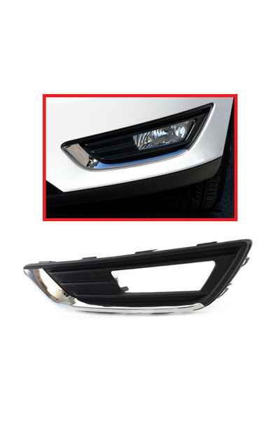 OEM Ford Focus Krom Sis Far Çerçevesi Sol [2015-2018]