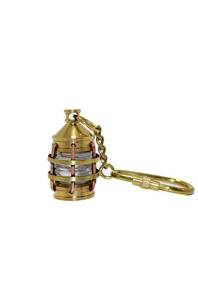leyla sanat sanata yeni bir bakış açısı Brass Gas Lamp Keychain 24242441792