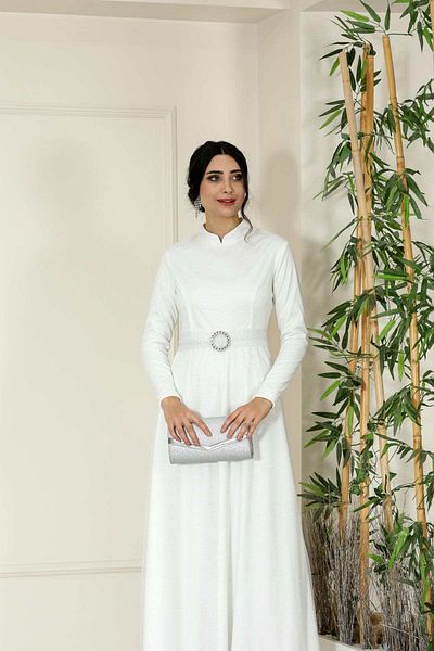 TesettürButik Beren Tesselated Evening Dress