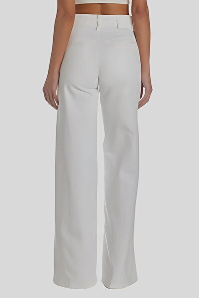BOSS Kadın Pantolon Beyaz