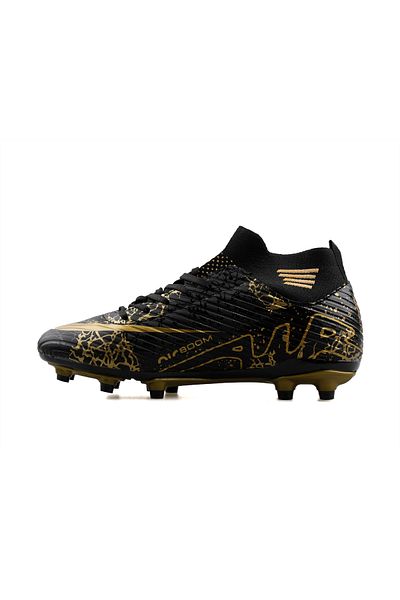 Techsport Laliga Air Unisex Astroturf and Turf Football Shoes with Socks Colorful