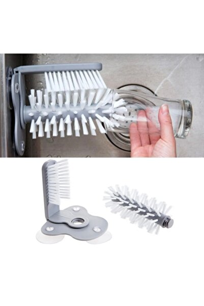 btm home 1 bucată perie de spălat pentru sticle, borcane, recipiente și pahar...