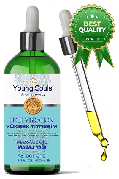 YOUNG SOULS High Vibration Serum & Massage Oil Yüksek Titreşim Serum & Masaj ...