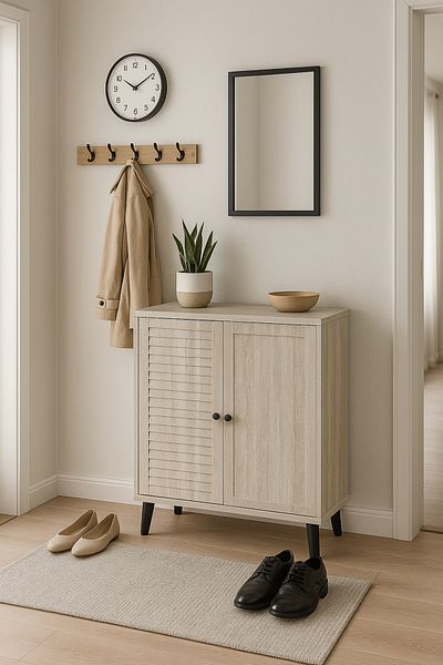TrentonGCC Shoe Cabinet with Two Doors