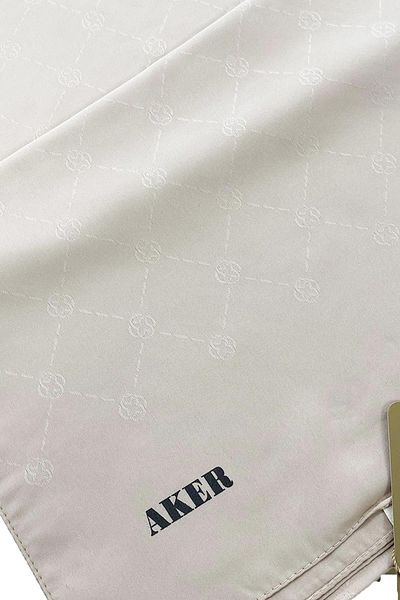 Aker Şal jacquard monogramă - model cocon - 1070500 -983